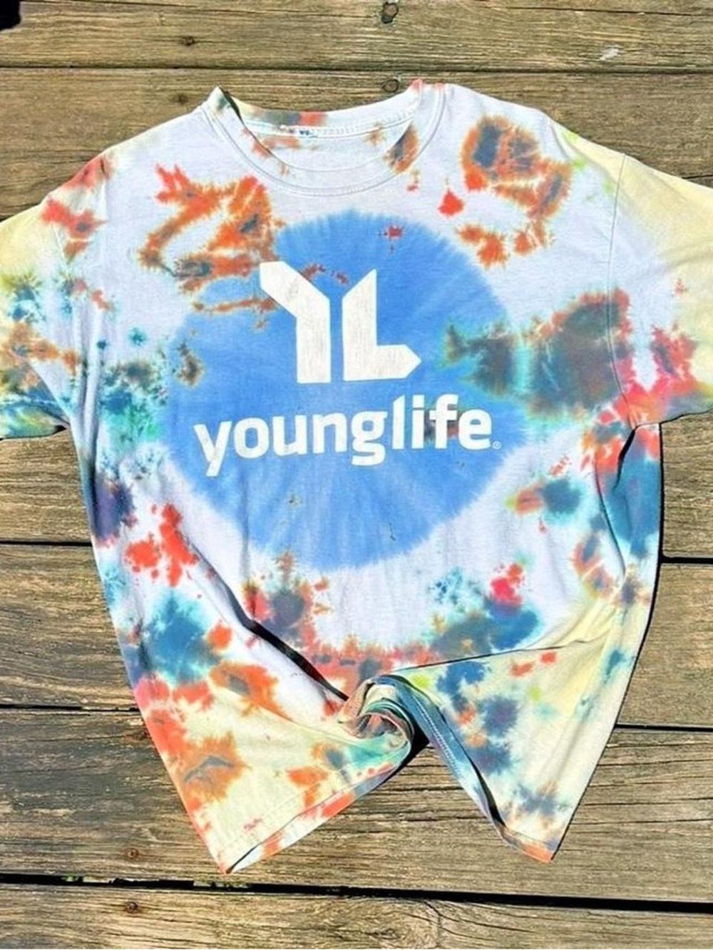 Tie-Dye Short Sleeve Tee - Multicolor
